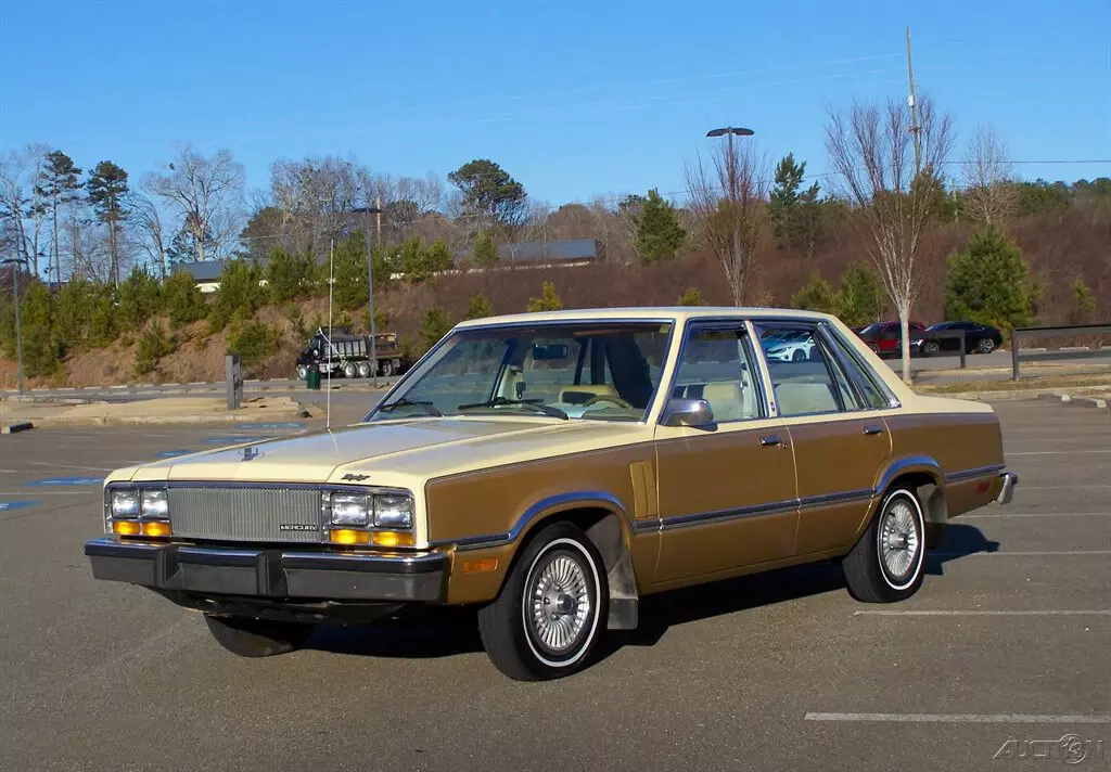 SHARP ORG SURVIOR 4 DOOR COMP 2 FOX BODY FORD FAIRMONT LTD SABLE L MARQUIS PINTO 1983 Mercury Zephyr ZEPHER 75K GS GHIA 3.3L INLINE 6CYL A/C TU-TONE PREMIUM PKG