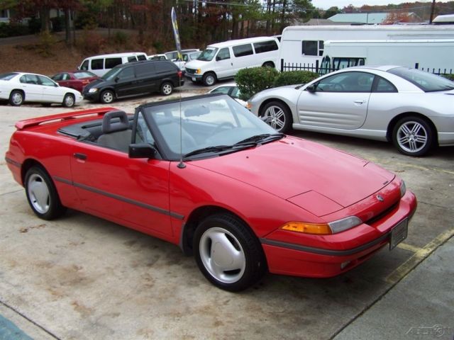1992 Mercury Capri XR2 5-SPEED TURBO CHARGED ROADSTER 1.6L DOHC 4CYL - photo 3