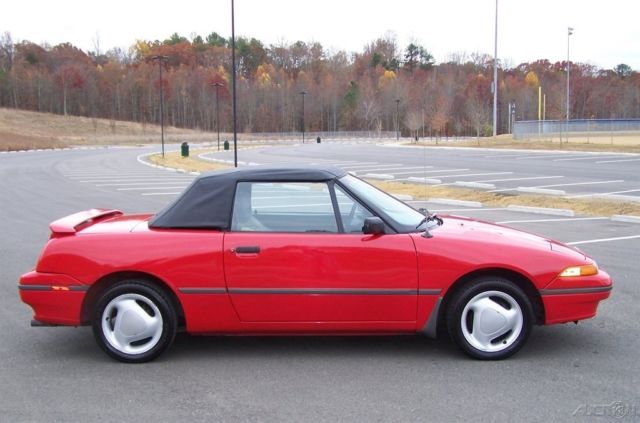 1992 Mercury Capri XR2 5-SPEED TURBO CHARGED ROADSTER 1.6L DOHC 4CYL - photo 5