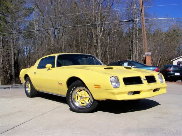 1976 Pontiac Firebird 1-OWNER FORMULA SINCE 79 5.7L 350 AUTOMATIC AC YELLOW BEAUTY - photo 9