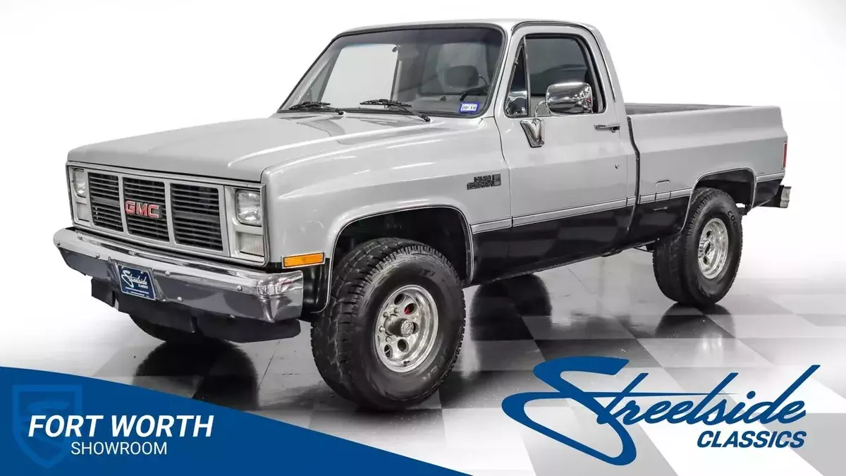Sharp Square Body GMC! 350 V8 w/ Holley Sniper EFI, Auto, 4X4, PS/PB, Front Disc 1987 GMC 1500 High Sierra 4X4