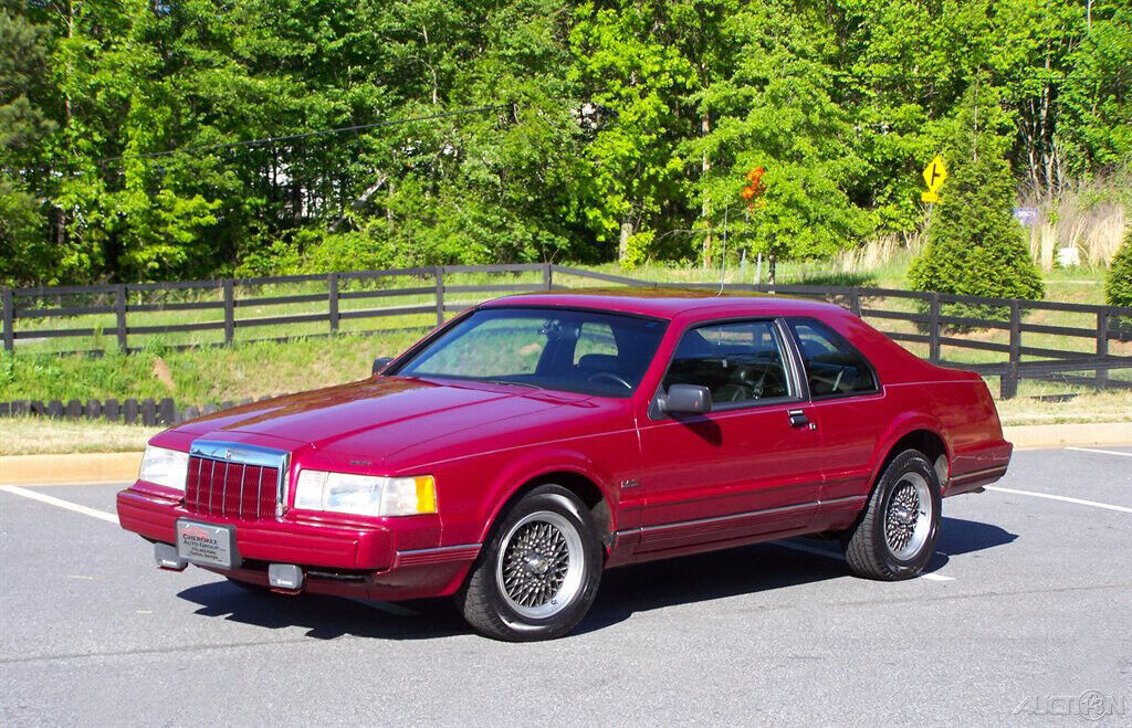 1991 Lincoln Mark Series 41k LSC SPECIAL EDITION 5.0L H.O 302 BLACK LTHR COUPE - photo 3