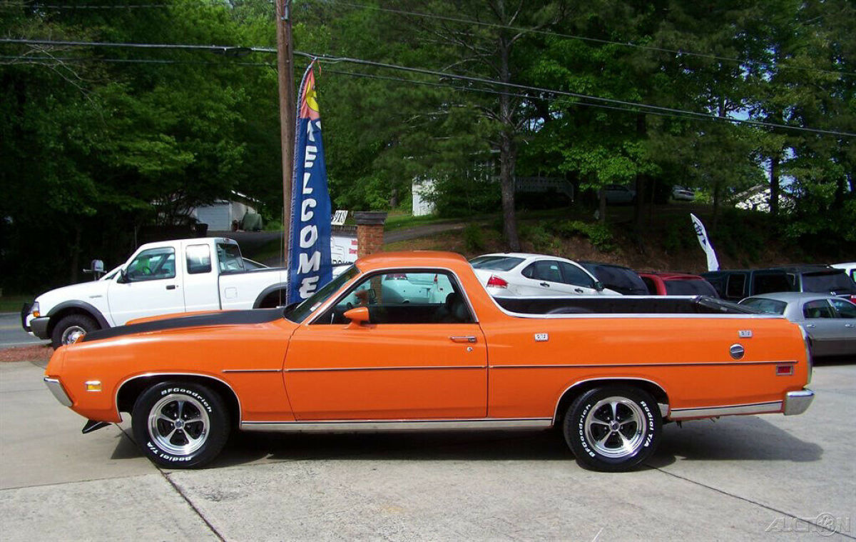1971 Ford Ranchero SPORT 5.8L 351C 4BBL DUALS 9 INCH MAGNUM 500 STYLE RIMS - photo 6