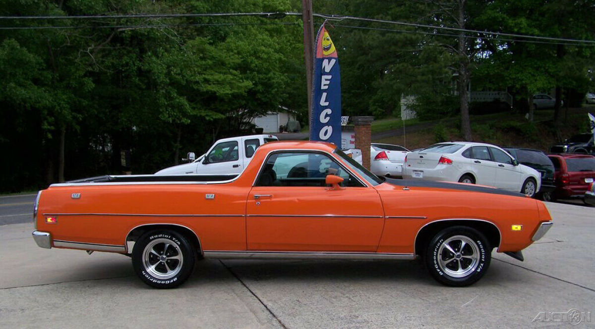 1971 Ford Ranchero SPORT 5.8L 351C 4BBL DUALS 9 INCH MAGNUM 500 STYLE RIMS - photo 7