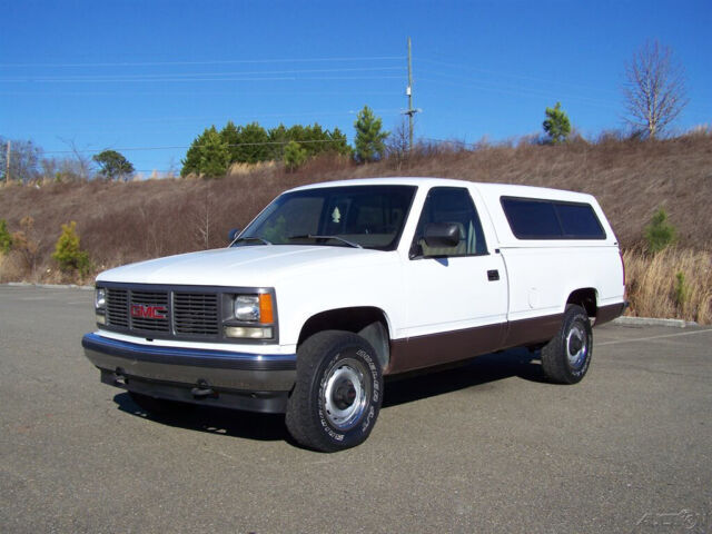 1993 GMC Sierra 1500 1-OWNER 146K 4WD 4.3L FUEL INJ V6 REG CAB LONG BED CAMPER - photo 3