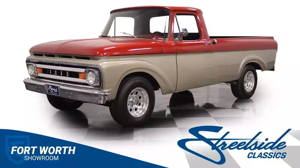 Sharp Unibody! 352 V8, Auto, Nice Custom Paint and Interior! 1962 Ford F-100 Unibody