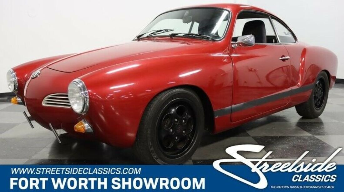 Sharp VW! Smooth 1600cc Flat 4, 4 Speed Manual, Front Disc Brakes, Great Colors! 1969 Volkswagen Karmann Ghia