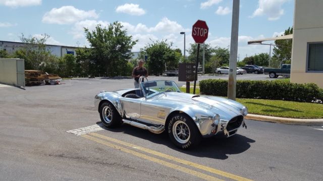 SHELBY COBRA 427S/C ALL ALUMINIUM 50TH ANNIVERSARY CSX 4573 1 0F 50 PRODUCED 1965 Shelby COBRA 427 ALL ALUMINUM WITH BRUSHED ALUMINIUM STRIPS
