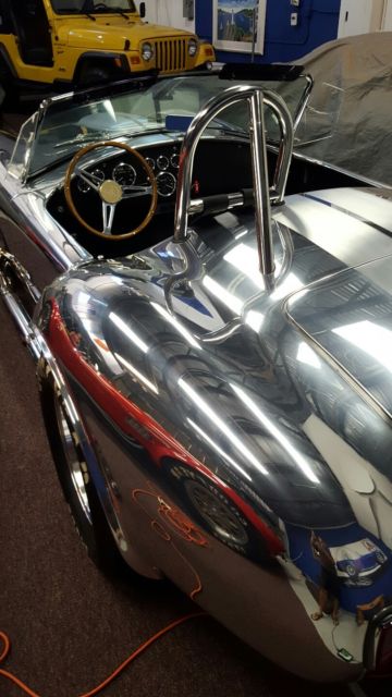 1965 Shelby COBRA 427 ALL ALUMINUM WITH BRUSHED ALUMINIUM STRIPS - photo 5
