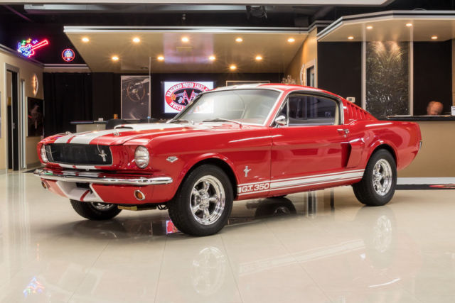 Shelby GT350 Tribute! Ford 331ci Stroker V8, Toploader 4-Speed, Disc, PS, PB 1965 Ford Mustang Fastback Shelby GT350 Tribute
