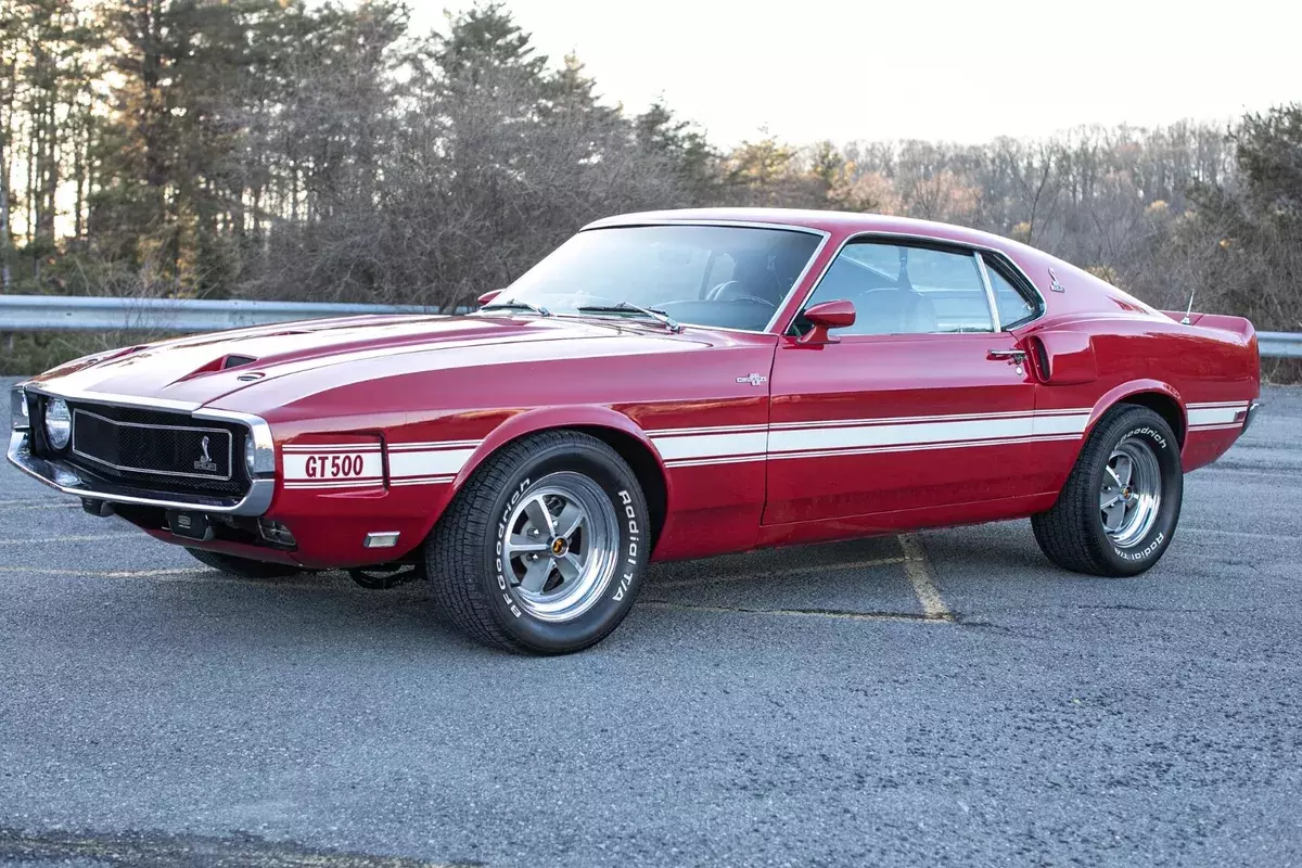 Shelby GT500 428 Super Cobra Jet Drag Pack 4 Speed! 1969 Ford Mustang Shelby GT500