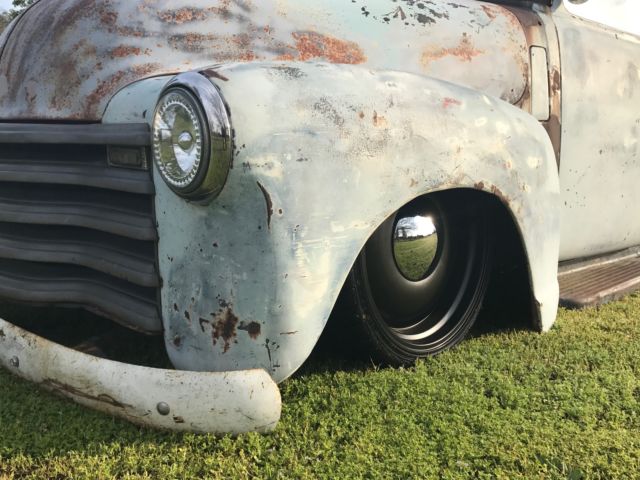 1949 Chevrolet C-10 Patina Hotrod Muscle Truck 5 window - photo 11