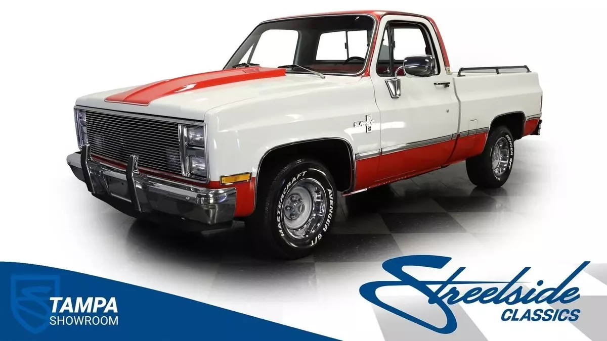 SHORT BED BIG BLOCK 454 V8 AUTOMATIC POWER FRONT DISC POWER STEERING COOL TWO TO 1984 Chevrolet C-10 Silverado 454