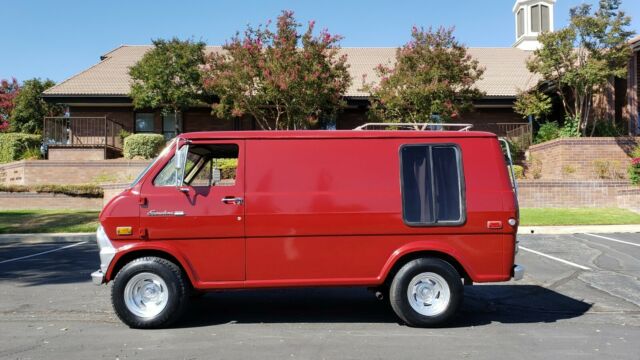 SHORT WHEEL BASE E100 RUNS DRIVES NO RUST FULL INTERIOR HIPPIE VAN PANEL VAN 1973 Ford E-Series Van E100, SHORTY, ECONOLINE, CARGO VAN,