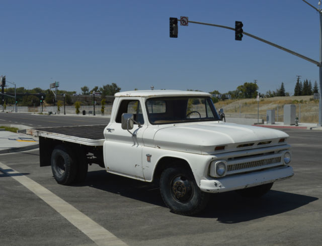 SHORTY FLATBED DUALLY VTG HAULER FARM TRUCK RAT HOT ROD CUSTOM 60 61 62 63 65 66 1964 Chevrolet C-10 C30 C-30 C10