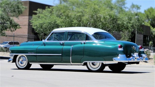 Show Car! Fully Restored 1953 CADILLAC SERIES 62, DeVille RARE GREEN Harley! 1953 Cadillac DeVille