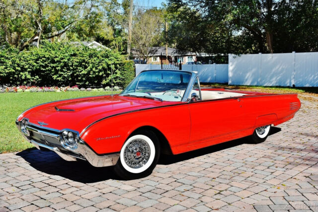 Show quality 1961 Ford Thunderbird Convertible Power Brakes Steering & Top 1961 Ford Thunderbird Convertible Amazing Show Restoration 390ci