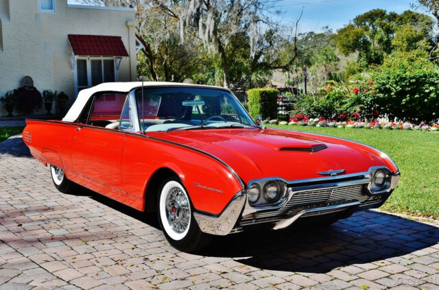 1961 Ford Thunderbird Convertible Amazing Show Restoration 390ci - photo 12
