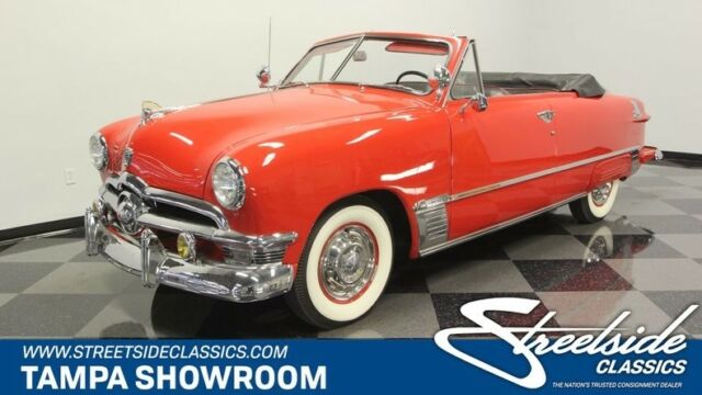 SHOW QUALITY DROP TOP, 239 FLATHEAD V8, 3 SP MAN W/OVERDRIVE, CONTINENTAL KIT 1950 Ford Other Convertible
