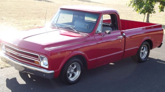 Show Quality Frame of Restoration Rust Free California Truck Built 383/Turbo 400 1967 Chevrolet C-10 FACTORY SWB