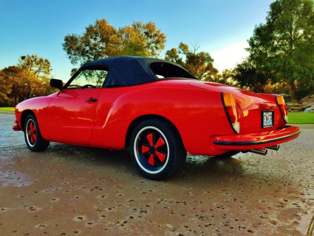 Show Quality,accident free, no rust, new motor, 3 owners, restored, Porsche Look 1974 Volkswagen Karmann Ghia