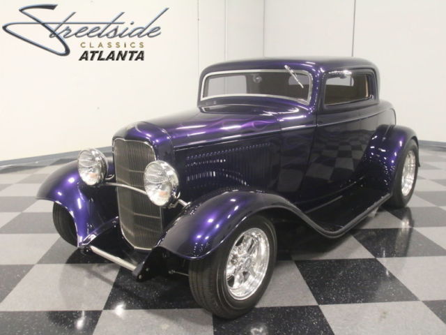 SHOW-STOPPER BUILD, CUSTOM PAINT/INTERIOR, NO EXPENSE-SPARED, COLLECTOR OWNED! 1932 Ford Coupe