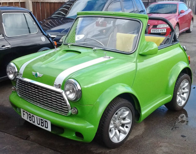 SHOWSTOPPER MINI SHORTY CONVERTIBLE 1988 LHD OR RHD 1988 Mini Classic Mini
