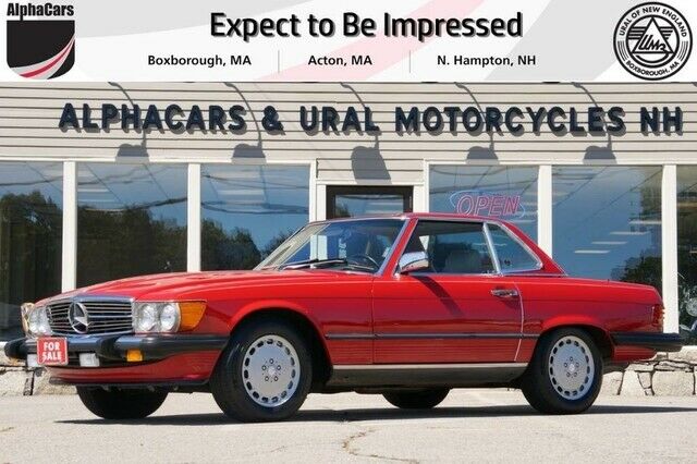 Signal Red Mercedes-Benz 560SL with 65760 Miles available now! 1987 Mercedes-Benz SL-Class Roadster