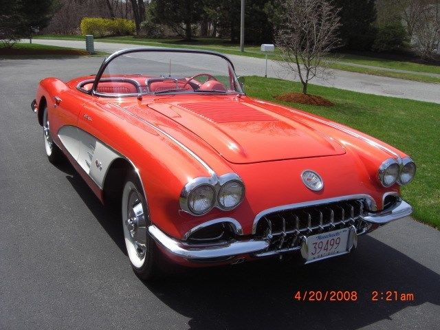 1958 Chevrolet Corvette white coves - photo 11