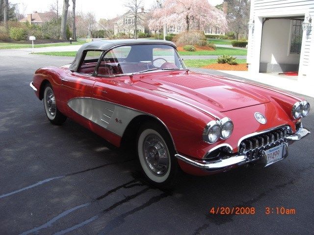 1958 Chevrolet Corvette white coves - photo 6