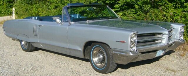 Silver 1966 Pontiac 2+2 Convertible w/Orig. Rebuilt 421 4bbl - Runs Great! 1966 Pontiac 2 + 2
