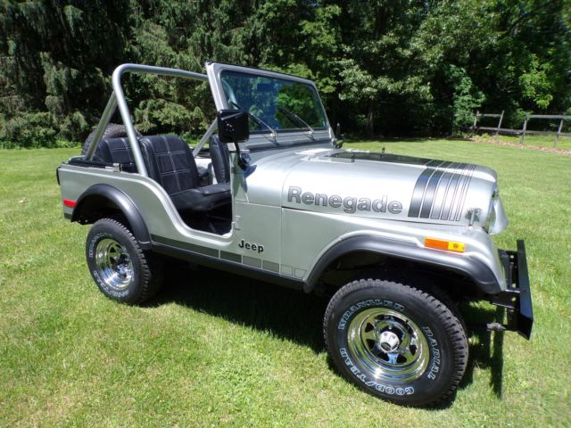 SILVER ANNIVERSARY CJ5 1979 Jeep CJ Silver Anniversary