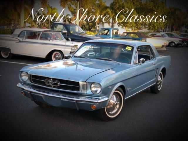Silver Blue Ford Mustang with 52,647 Miles available now! 1965 Ford Mustang -FACTORY C CODE 289 V8-GREAT QUALITY DRIVER-SEE VI