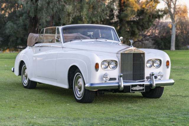 Silver Cloud III DHC, professionally completed, CA car, factory LHD 1963 Rolls-Royce Silver Cloud III