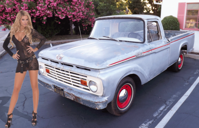 1963 Ford F-100 No Reserve Unmolested Patina California Pick-Up V8