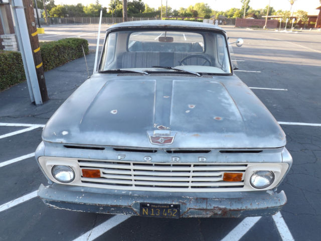 1963 Ford F-100 No Reserve Unmolested Patina California Pick-Up V8 - photo 10