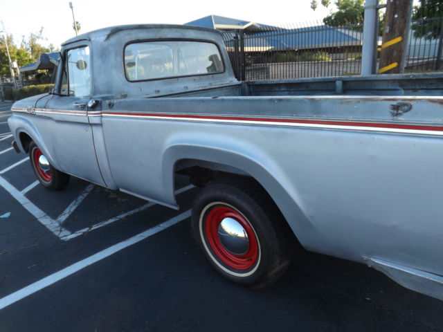 1963 Ford F-100 No Reserve Unmolested Patina California Pick-Up V8 - photo 4