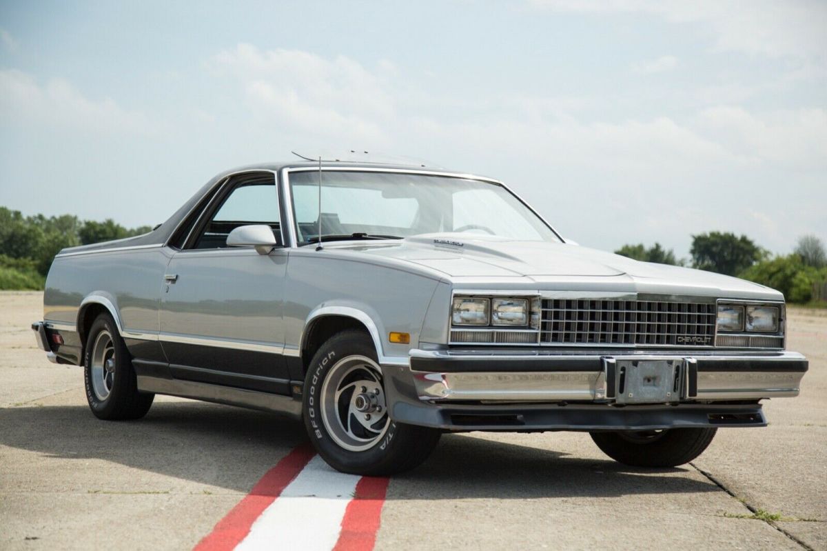 Silver/ Gray, V8 350 Crate Engine, Automatic 1987 Chevrolet El Camino