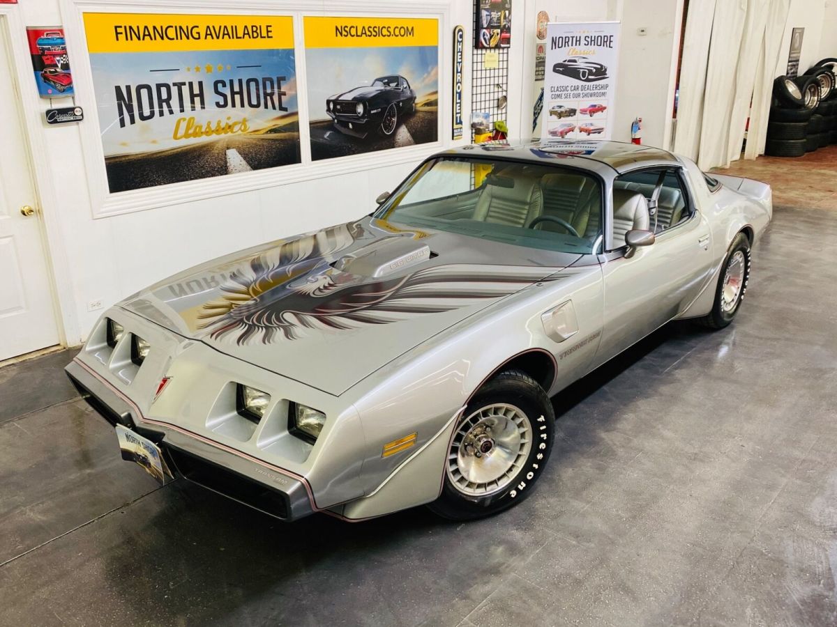 Silver Pontiac Trans Am with 49,814 Miles available now! 1979 Pontiac Trans Am -SILVER ANNIVERSARY-T TOPS-AUTO TRANS-ORIGINAL DOC