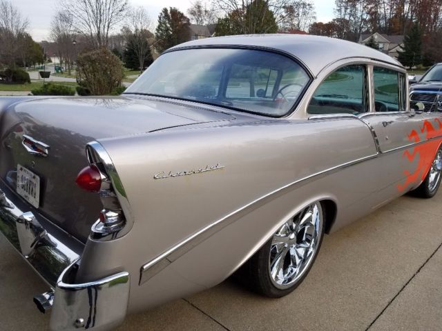 1956 Chevrolet Bel Air/150/210 Silver - photo 11