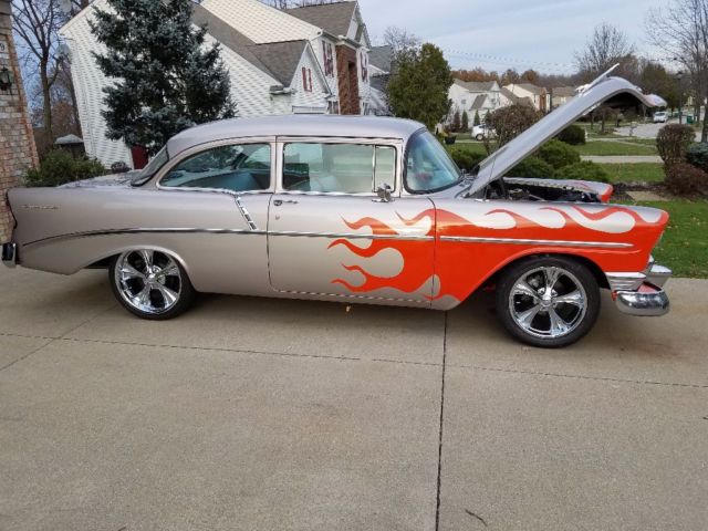 1956 Chevrolet Bel Air/150/210 Silver - photo 13