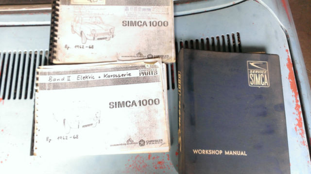 1963 Other Makes Simca 1000 Bertone Coupe - photo 5