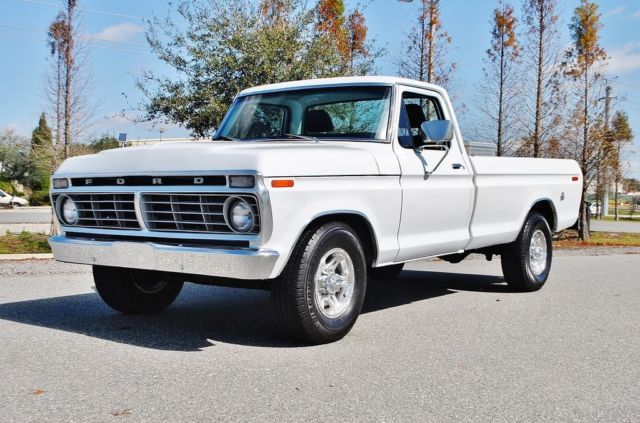Simply amazing frame off restored 1974 Ford F-250 as good as you will find sweet 1974 Ford F-250 Loaded Automatic AC PS Front Discs Custom Interior