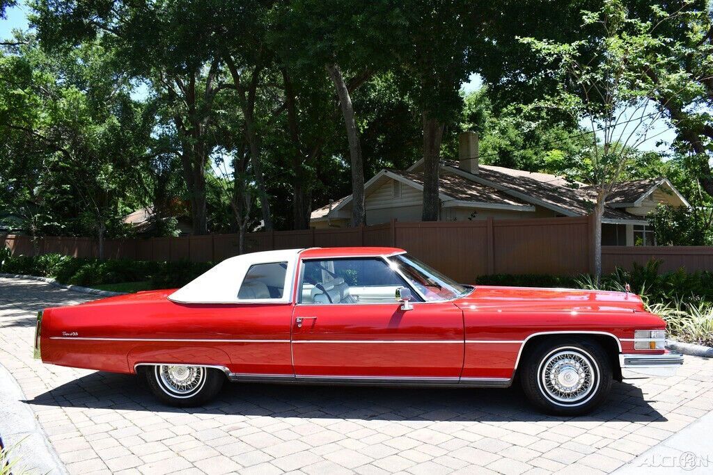 1974 Cadillac DeVille 1 Owner 57k Miles A/C PS PB - photo 7