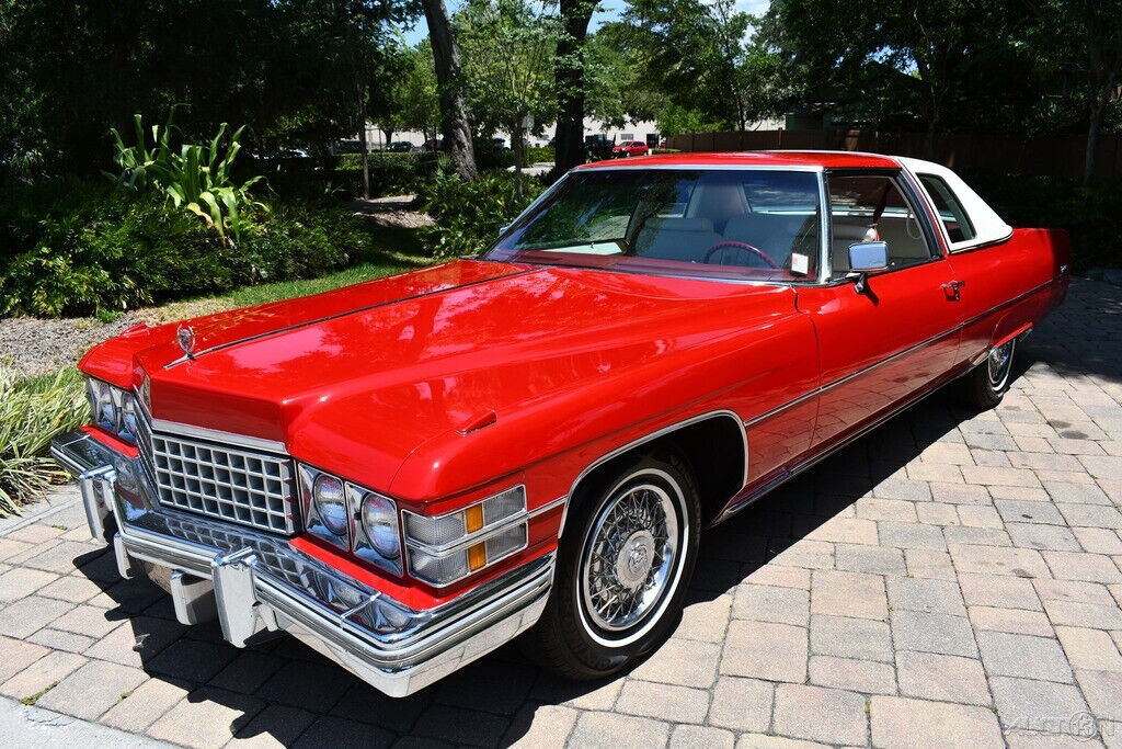 1974 Cadillac DeVille 1 Owner 57k Miles A/C PS PB - photo 8