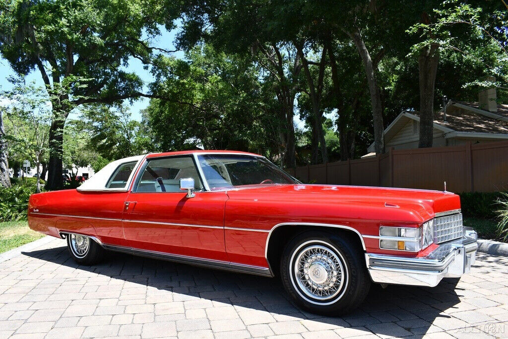 1974 Cadillac DeVille 1 Owner 57k Miles A/C PS PB - photo 9