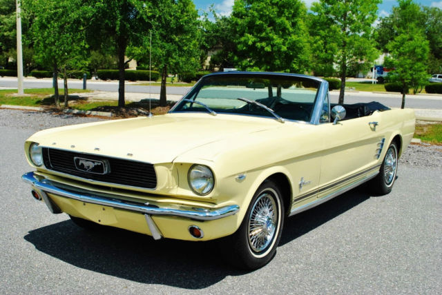 Simply Beautiful Elderly Owned 66' Mustang Convertible 289 Manual Drives Great! 1966 Ford Mustang Convertible 289 V8 Stunning Classic! Drives Great!