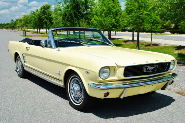 1966 Ford Mustang Convertible 289 V8 Stunning Classic! Drives Great! - photo 2