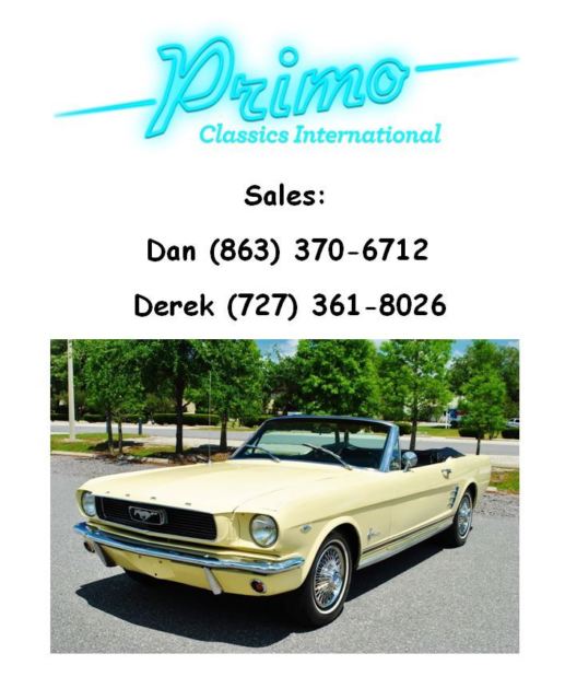 1966 Ford Mustang Convertible 289 V8 Stunning Classic! Drives Great! - photo 9