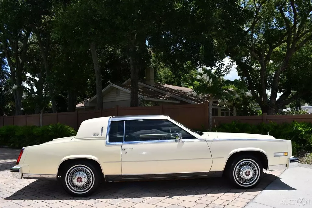 1984 Cadillac Eldorado 2dr Coupe Biarritz Triple yellow 69ks - photo 3